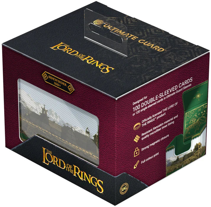 Ultimate Guard Sidewinder Xenoskin Deck Case - 100+ - The Lord of the Rings - Places of Middle Earth - Rohan