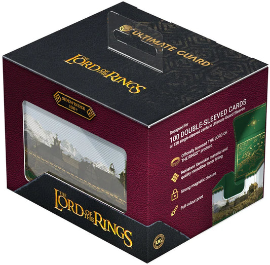 Ultimate Guard Sidewinder Xenoskin Deck Case - 100+ - The Lord of the Rings - Places of Middle Earth - Rohan
