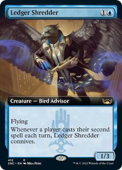 Ledger Shredder (Extended Art) (412) [Streets of New Capenna] [Extended Art]
