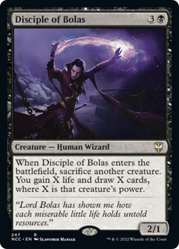 Disciple of Bolas (247) [New Capenna Commander]