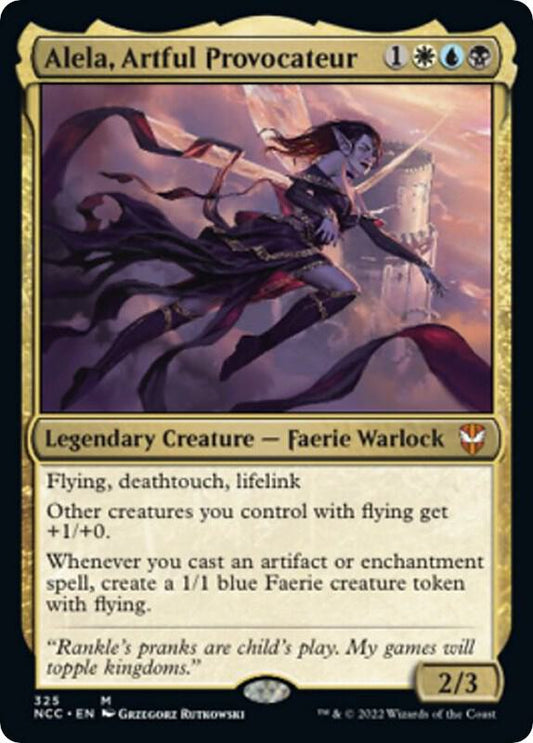 Alela, Artful Provocateur (325) [New Capenna Commander]
