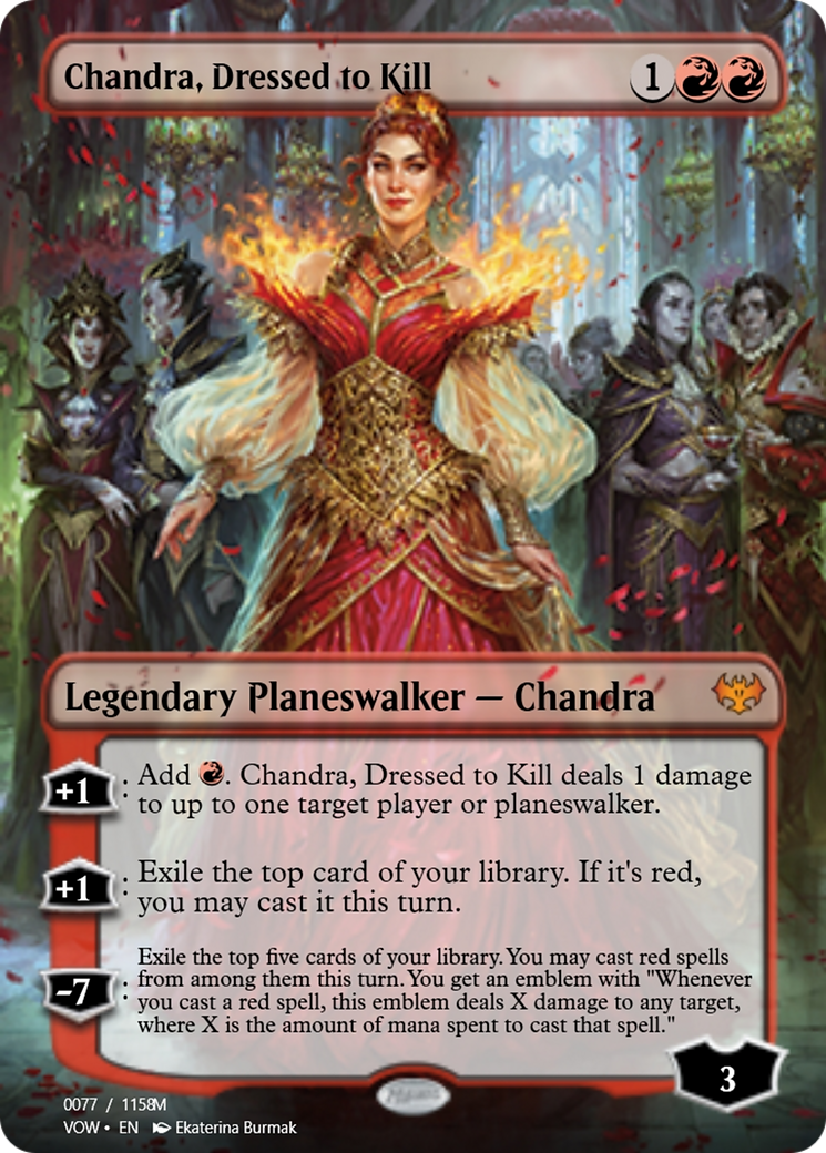 Chandra, Dressed to Kill (PRM-95393) - Magic Online Promos Foil
