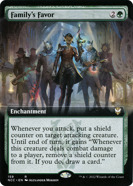Family's Favor (NCC-159) - New Capenna Commander: (Extended Art)