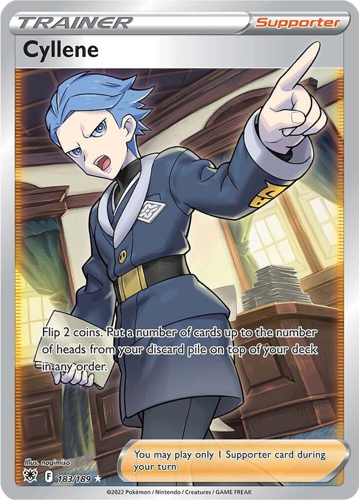 Cyllene (Full Art) (183/189) [SWSH10 Astral Radiance]