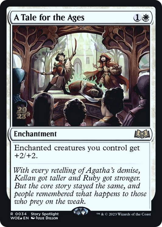 A Tale for the Ages (PRE-034) - Wilds of Eldraine Promos Foil