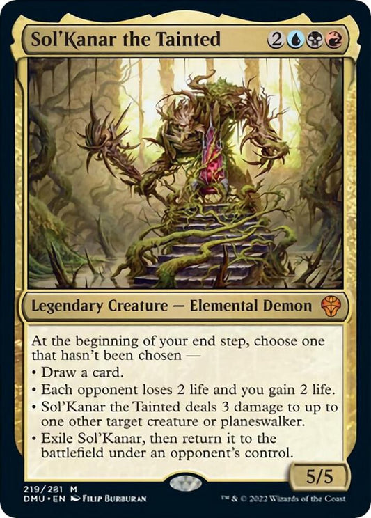 Sol'Kanar the Tainted (219) [Dominaria United]