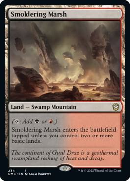 Smoldering Marsh (234) [Dominaria United Commander]