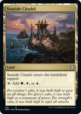 Seaside Citadel (231) [Dominaria United Commander]