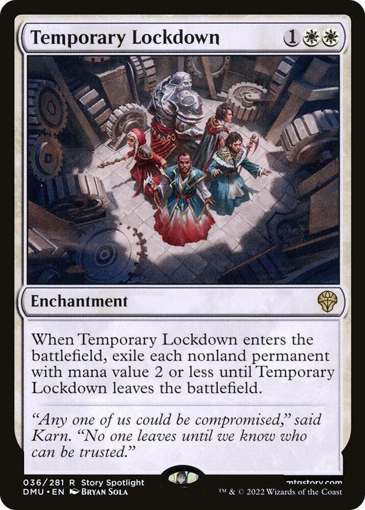 Temporary Lockdown (36) [Dominaria United]