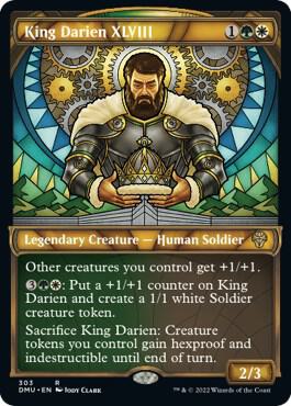 King Darien XLVIII (Showcase) (303) [Dominaria United] [Showcase]