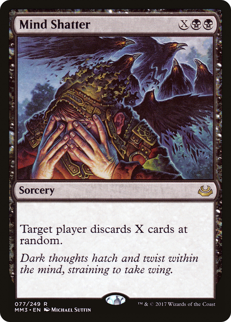 Mind Shatter (MM3-077) - Modern Masters 2017