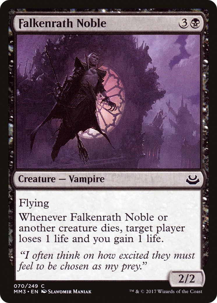 Falkenrath Noble (MM3-070) - Modern Masters 2017