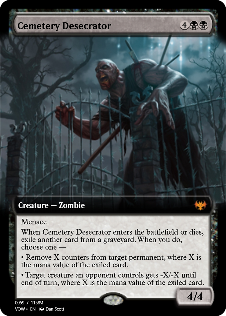 Cemetery Desecrator (PRM-95357) - Magic Online Promos Foil