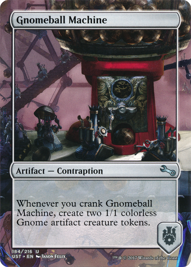 Gnomeball Machine (UST-184) - Unstable (Borderless) Foil