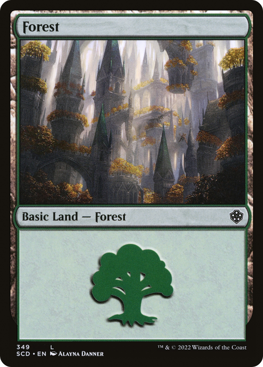 Forest (SCD-349) - Starter Commander Decks