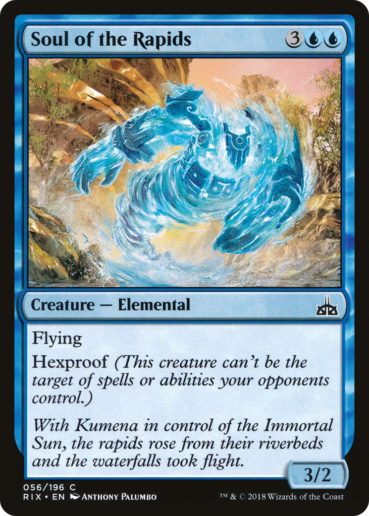 Soul of the Rapids (RIX-056) - Rivals of Ixalan