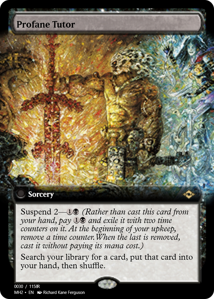 Profane Tutor (PRM-91261) - Magic Online Promos Foil