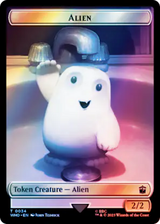 Alien (TWHO-034) - Doctor Who Tokens Foil