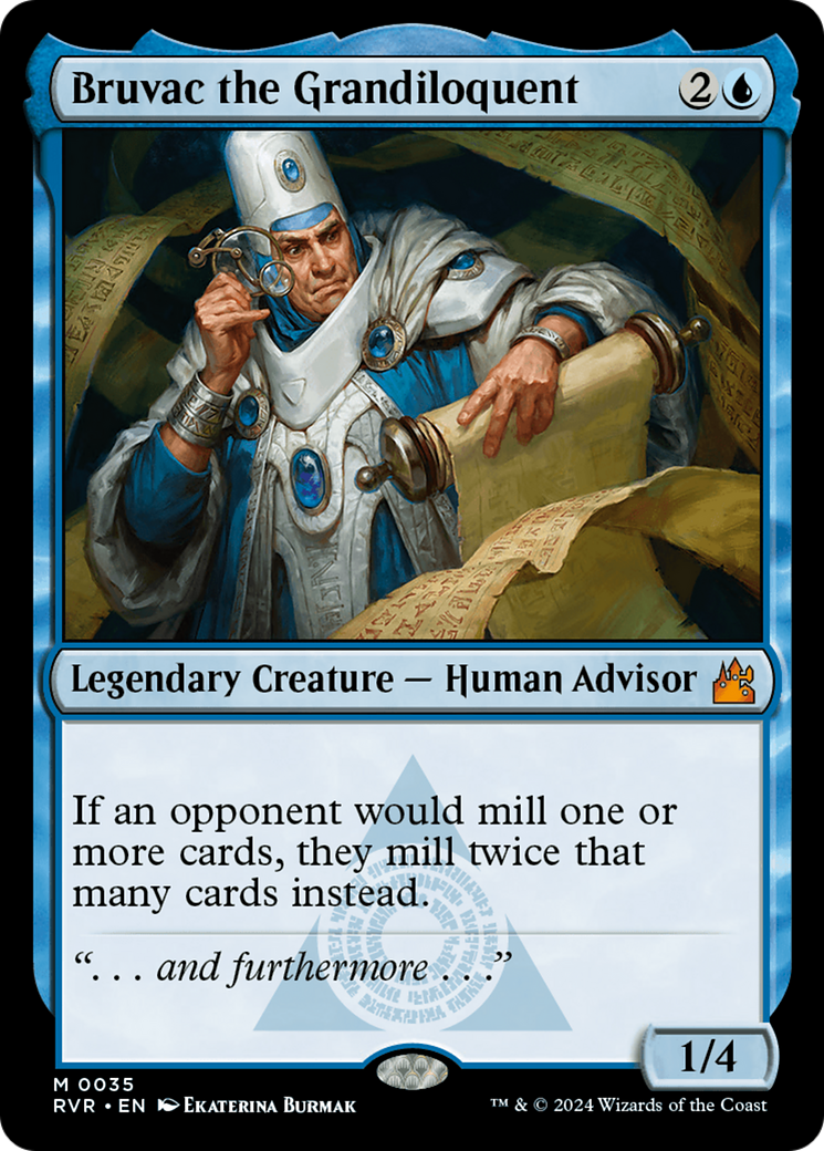 Bruvac the Grandiloquent (RVR-035) - Ravnica Remastered