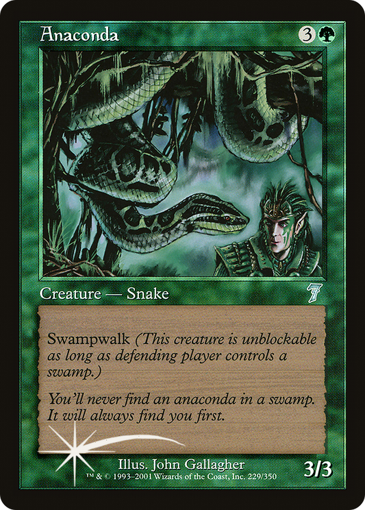 Anaconda (7ED-229) - 7th Edition Foil
