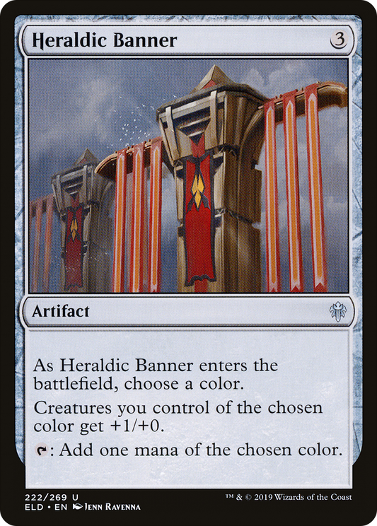 Heraldic Banner (ELD-222) - Throne of Eldraine