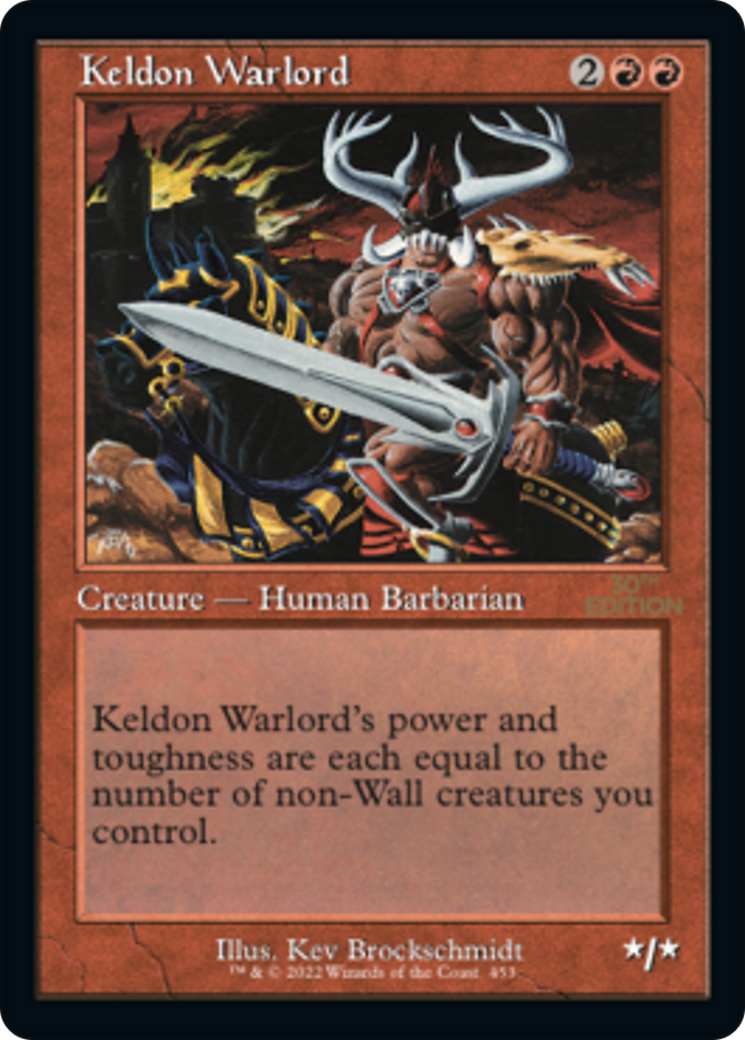 Keldon Warlord (30A-453) - 30th Anniversary Edition