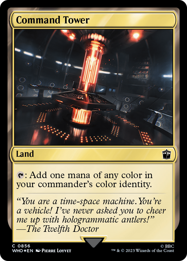 Command Tower (WHO-856) - Doctor Who Foil