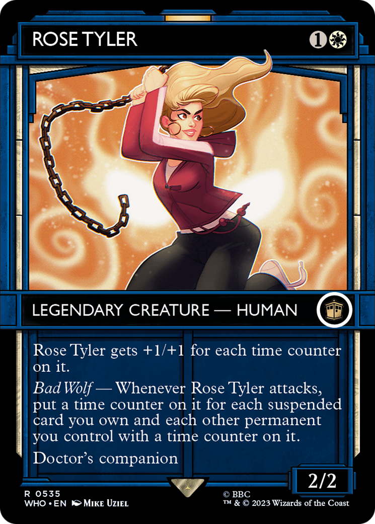 Rose Tyler (WHO-535) - Doctor Who: (Showcase) (Borderless)