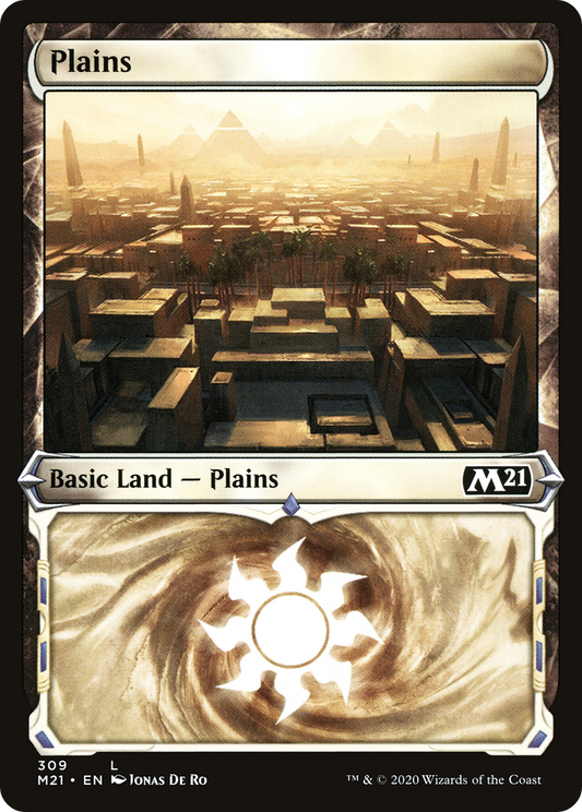 Plains (Showcase) (M21-309) - Core Set 2021: (Showcase)