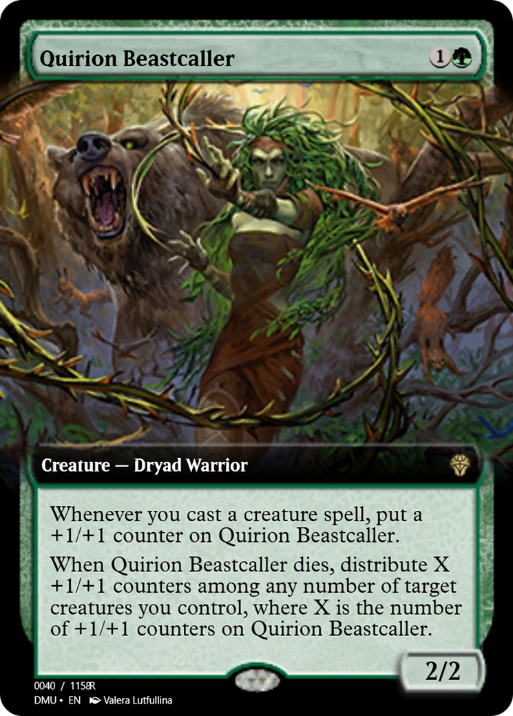 Quirion Beastcaller (PRM-103460) - Magic Online Promos Foil