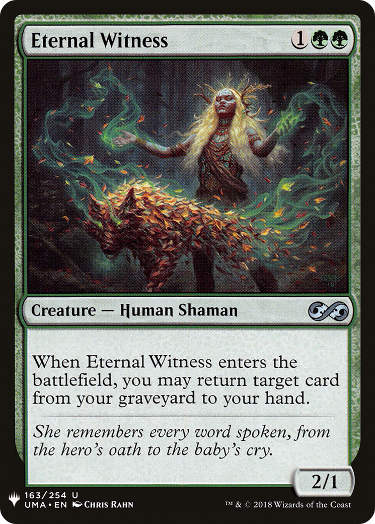 Eternal Witness (LIST-163) - The List