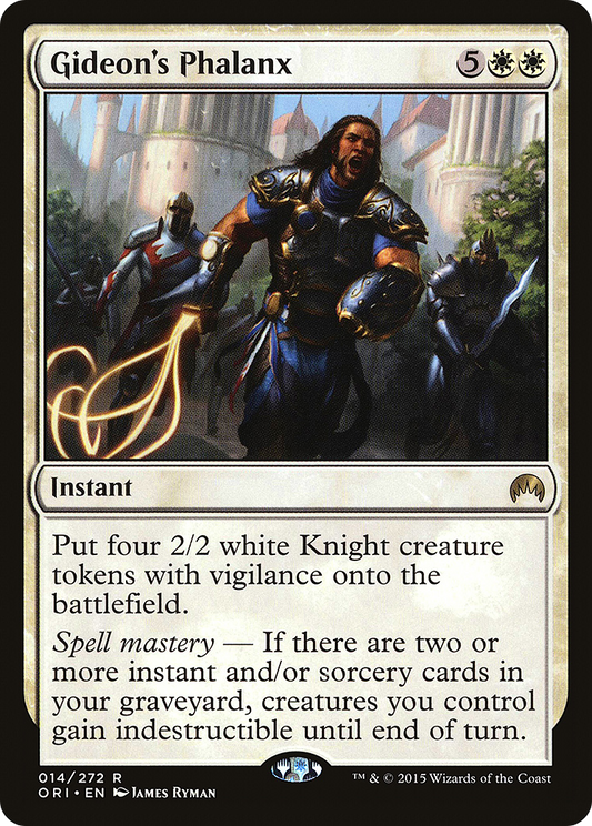 Gideon's Phalanx (ORI-014) - Magic Origins Foil
