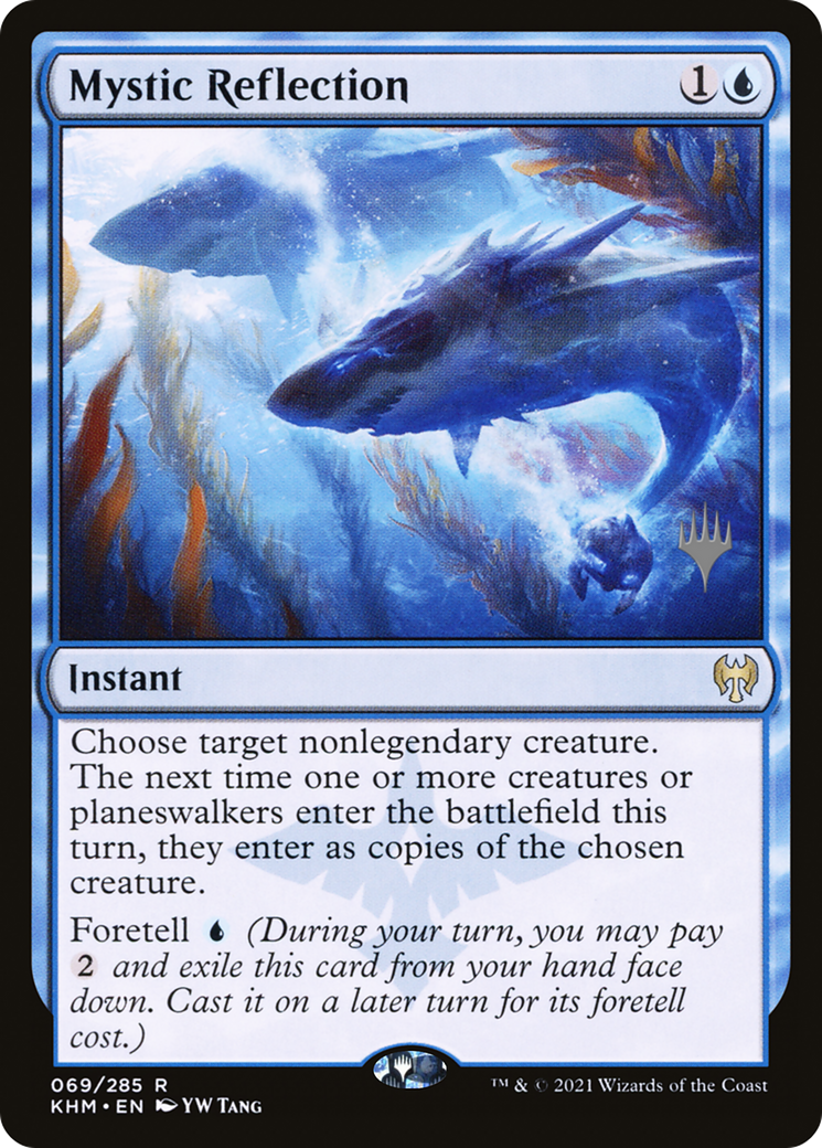 Mystic Reflection (PPKHM-069) - Kaldheim Promos Foil