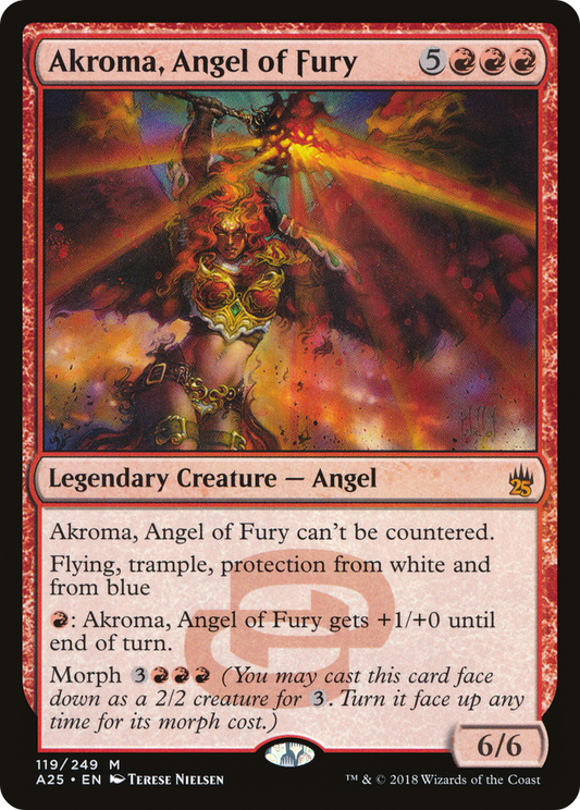 Akroma, Angel of Fury (A25-119) - Masters 25