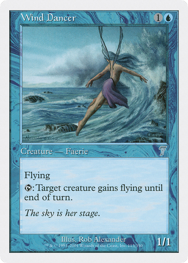 Wind Dancer (7ED-113) - 7th Edition Foil
