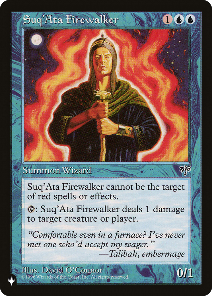 Suq'Ata Firewalker (LIST-) - The List