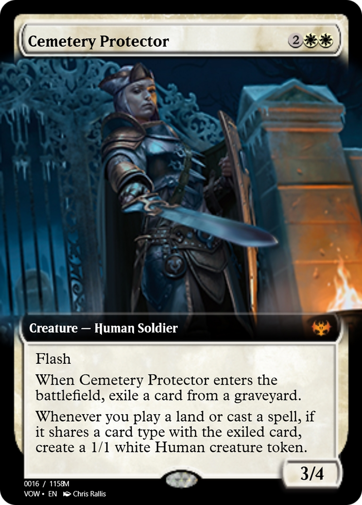 Cemetery Protector (PRM-95271) - Magic Online Promos