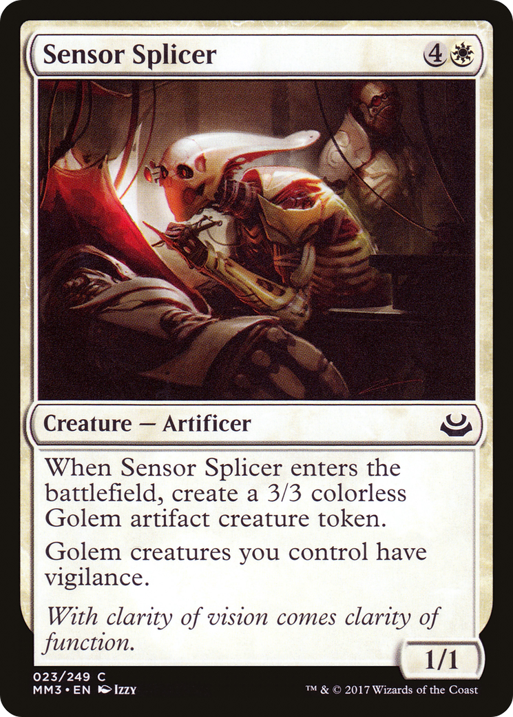Sensor Splicer (MM3-023) - Modern Masters 2017 Foil