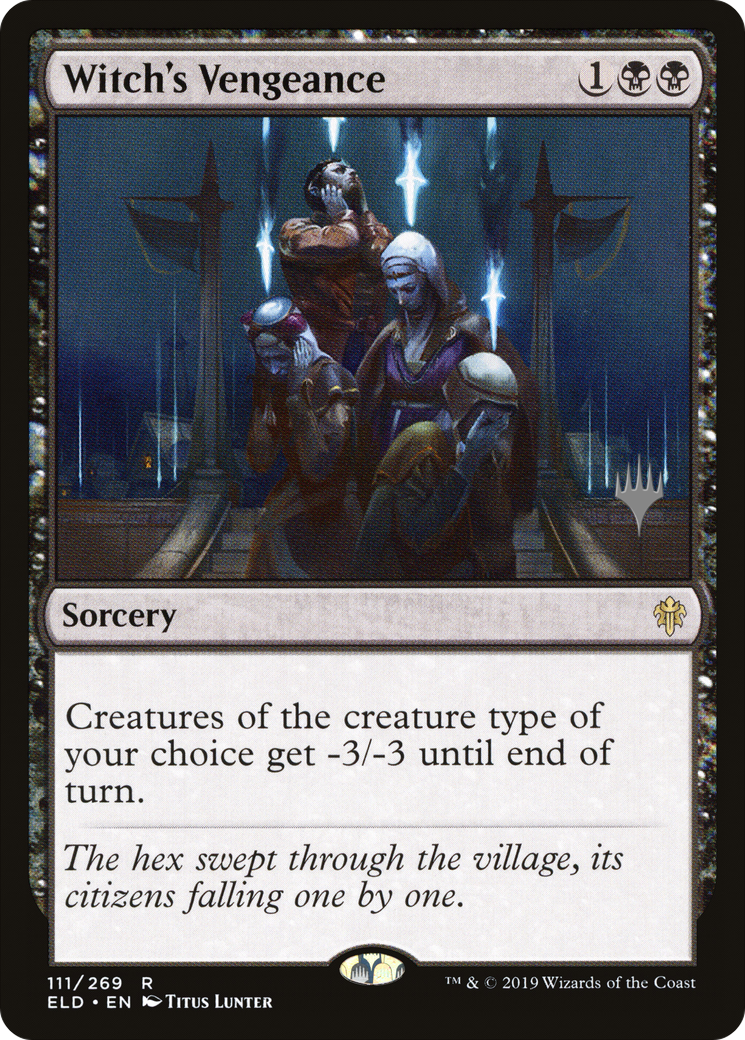 Witch's Vengeance (PPELD-111P) - Throne of Eldraine Promos Foil
