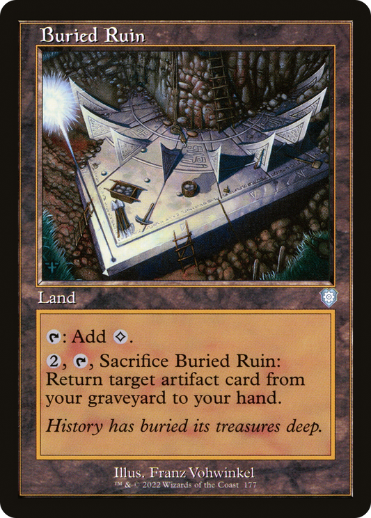 Buried Ruin (BRC-177) - The Brothers' War Commander