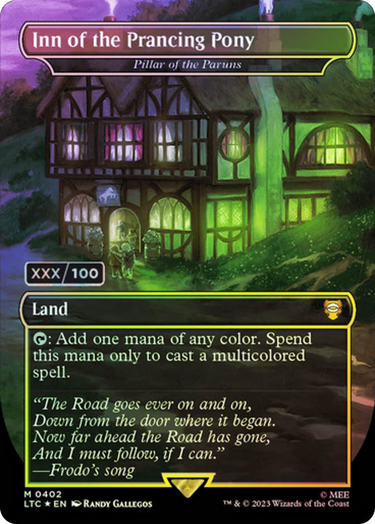 Pillar of the Paruns (LTC-402) - Tales of Middle-earth Commander / Inn of the Prancing Pony (Borderless) Foil