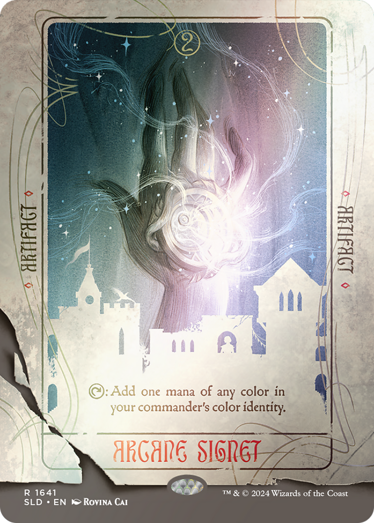 Arcane Signet (SLD-1641) - Secret Lair Drop (Borderless) Foil