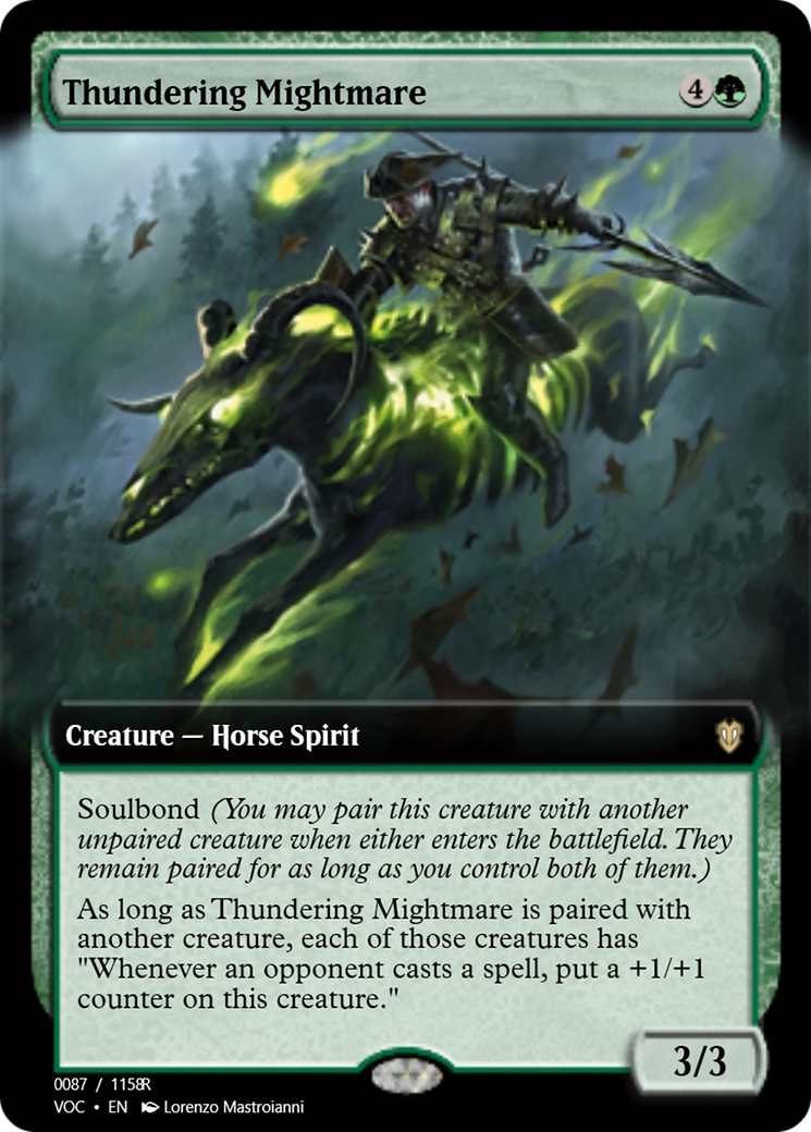 Thundering Mightmare (PRM-95413) - Magic Online Promos