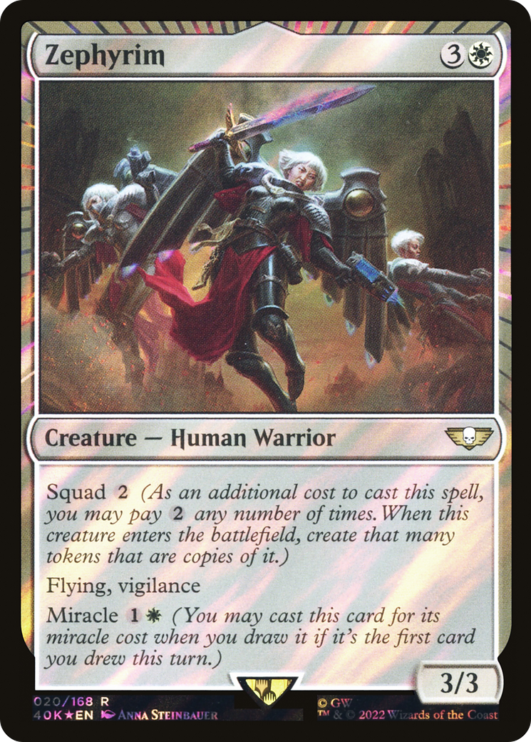Zephyrim (40K-20★) - Warhammer 40,000 Commander: (miracle) Foil