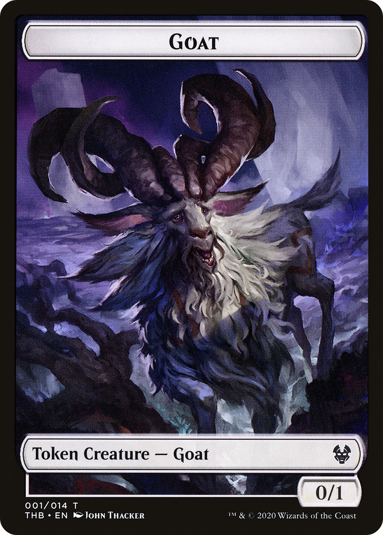 Goat (THB-001) - Theros Beyond Death Tokens