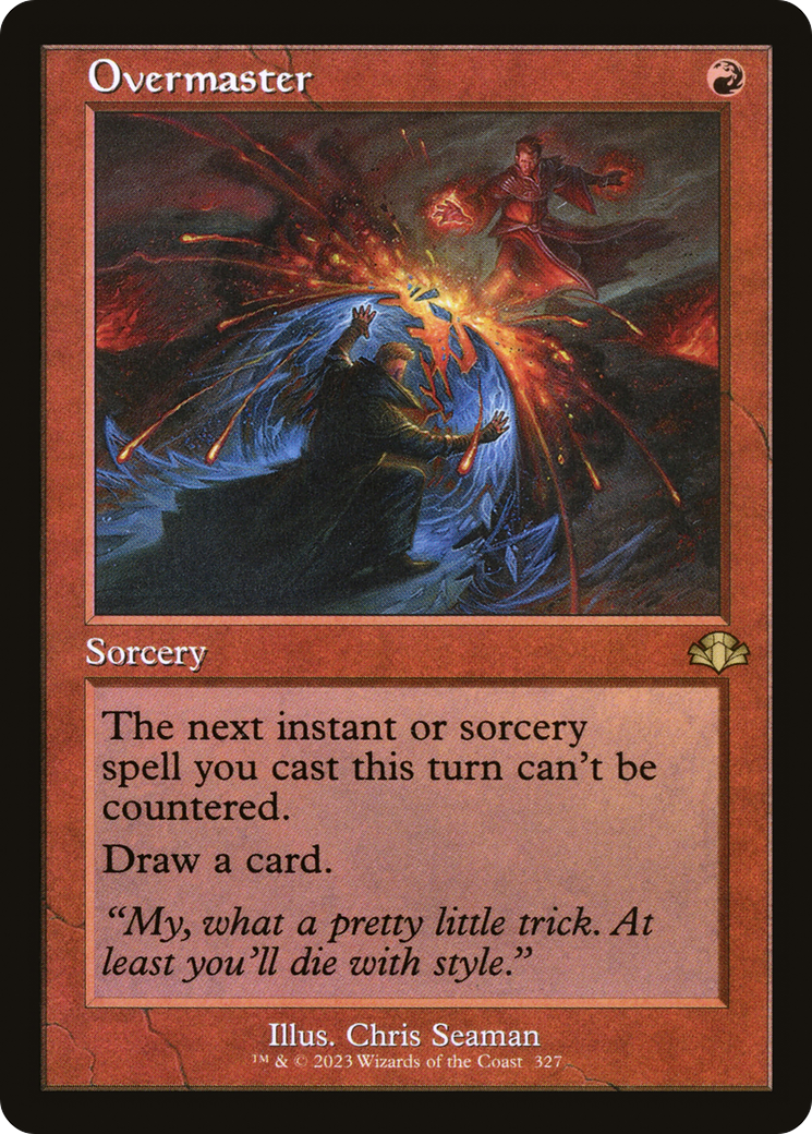 Overmaster (DMR-327) - Dominaria Remastered Foil