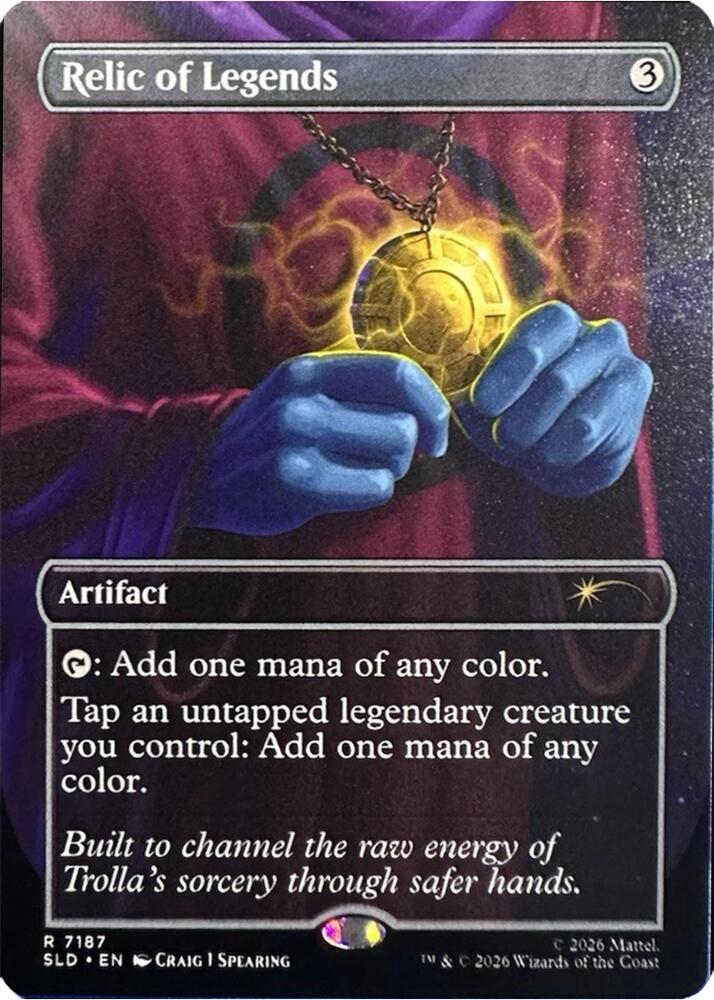 Relic of Legends (7187) [Secret Lair Drop]