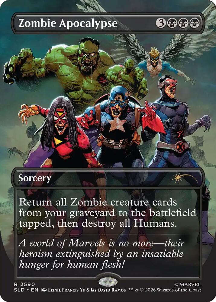 Zombie Apocalypse (2590) [Secret Lair Drop]