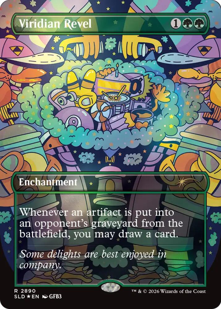Viridian Revel (2890) [Secret Lair Drop]