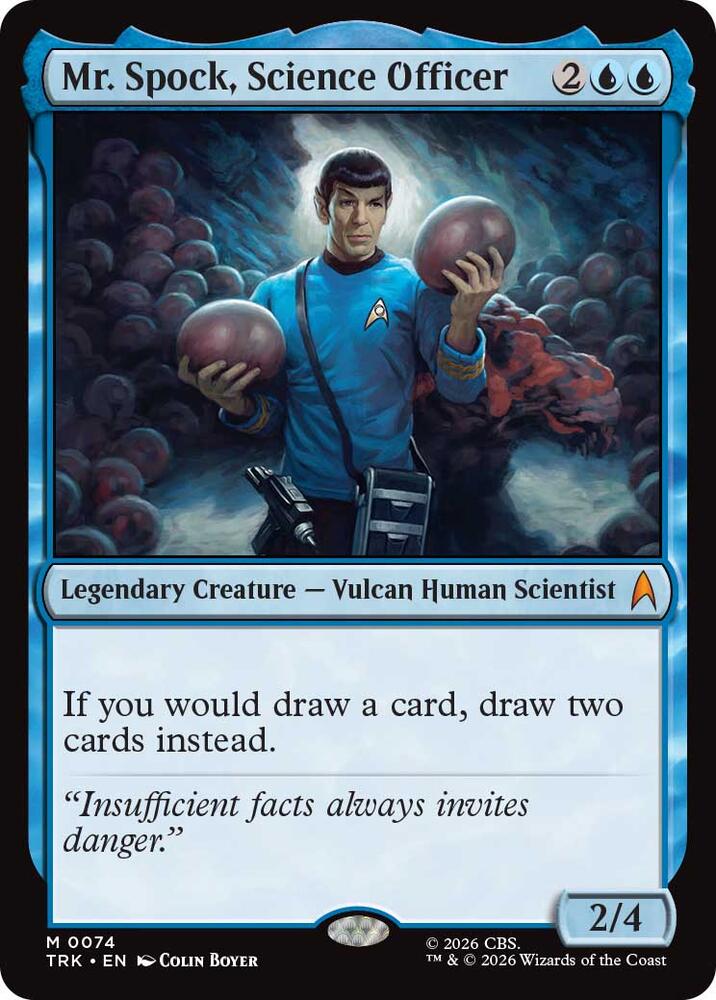 Mr. Spock, Science Officer (74) [Star Trek]